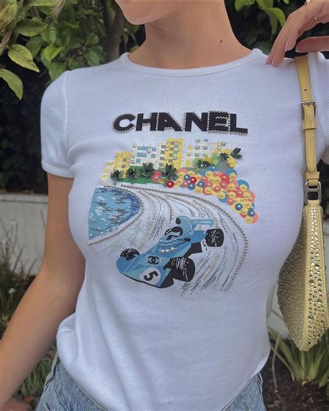 chanel f1 shirt for sale|chanel's formula 1 tees.